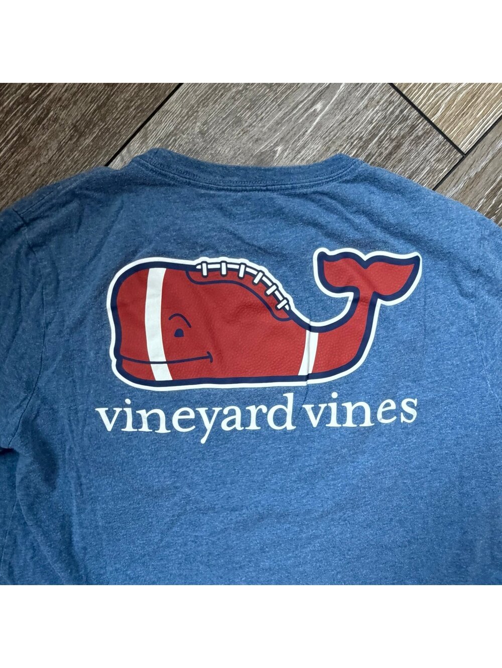 Vineyard Vines Football Tee